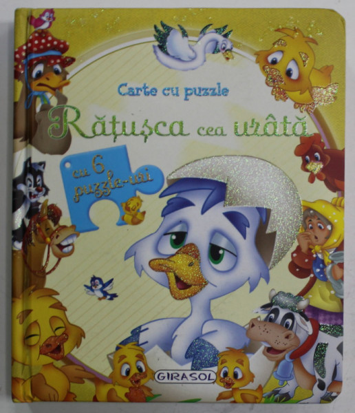 RATUSCA CEA URATA , CARTE CU 6  PUZZLE - URI , 2014