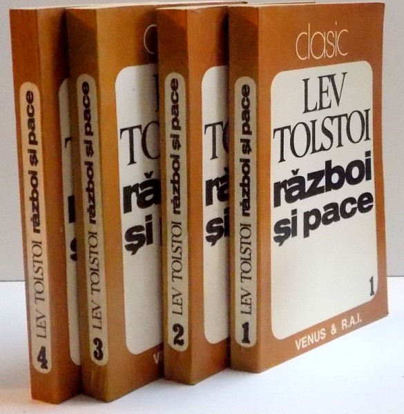 RAZBOI SI PACE , VOL. I-IV de LEV TOLSTOI