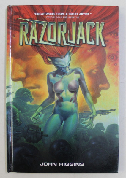 RAZORJACK , by JOHN HIGGINS , scripter MIKE CARROLL , CONTINE BENZI DESENATE , 2013