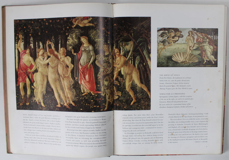 READERS DIGEST FAMILY TREASURES OF GREAT PAINTES AND GREAT PAINTINGS , ANII ' 70- ' 80
