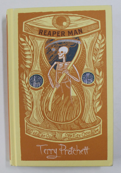 REAPER MAN - A DISCWORLD NOVEL by TERRY PRATCHETT , 2013 * PREZINTA HALOURI DE APA SI URME DE INDOIRE
