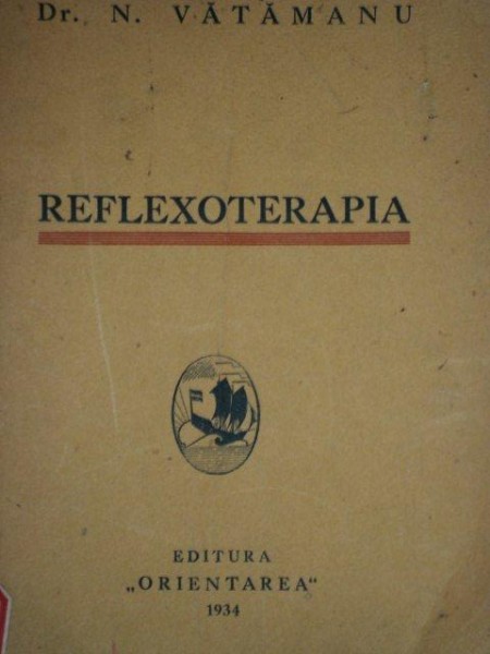 REFLEXOTERAPIA de N. VATAMANU   1934