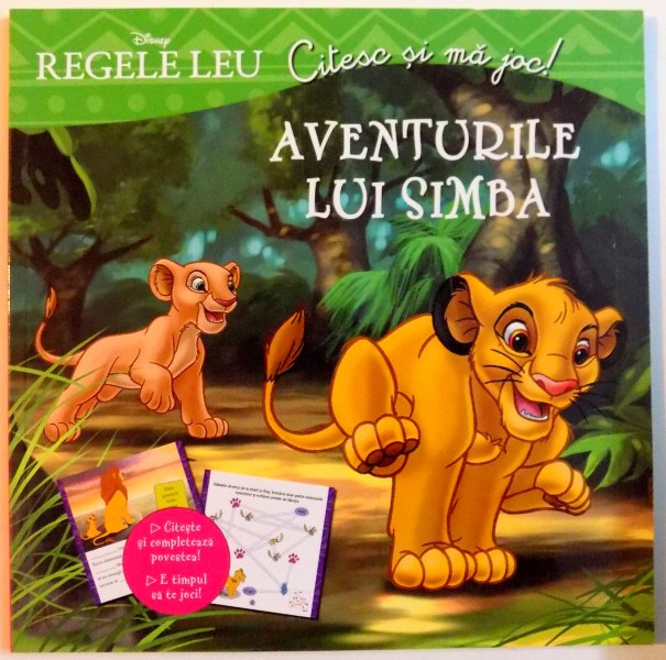 REGELE LEU , CITESC SI MA JOC ! , AVENTURILE LUI SIMBA , 2016