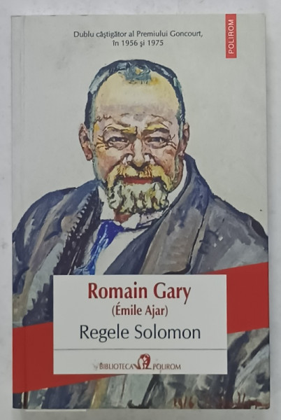 REGELE SOLOMON de ROMAIN GARY , 2019