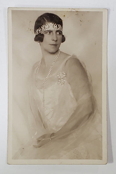 Regina Mama Elena a Roamniei (1896-1982) - Fotografie tip CP