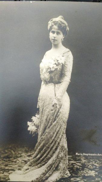 Regina Maria, fotografie originala tip CP