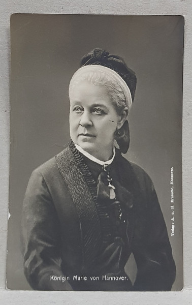 REGINA MARIE VON HANNOVER , CARTE POSTALA ILUSTRATA , MONOCROMA, NECIRCULATA , PERIOADA PRIMULUI RAZBOI MONDIAL