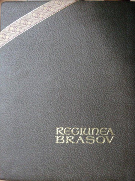 REGIUNEA BRASOV -MAPA CU GRAVURI  -HANS HERMANN