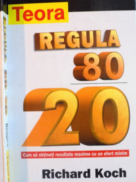 REGULA 80 / 20 de RICHARD KOCH, 2003