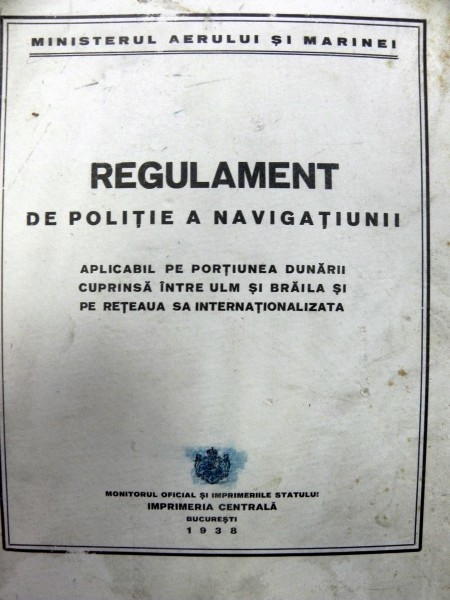 Regulament de politie a navigatiunii