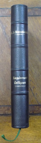 REGULAMENT OSTASESC DE SLUJBA INFANTERIEI ... BUC.1847