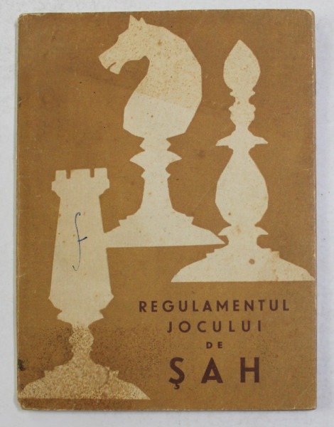 REGULAMENTUL JOCULUI DE SAH , 1959