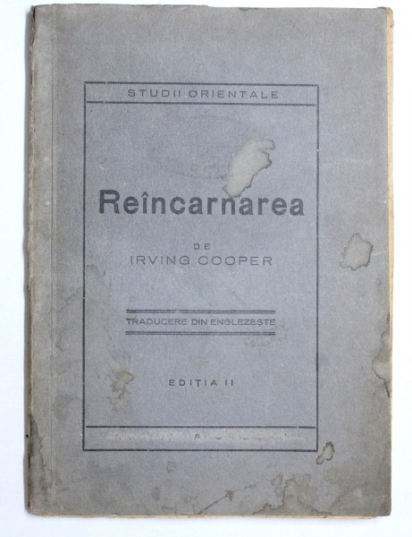 REINCARNAREA ED. a II a de IRVING COOPER