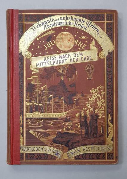 REISE NACH DEM MITTELPUNKT DER ERDE von JULIUS VERNE , 1874