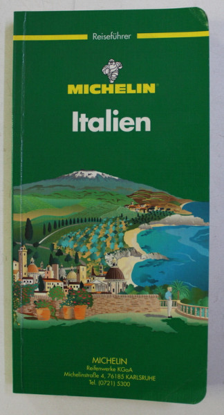 REISEFUHRER MICHELIN - ITALIEN , 1998