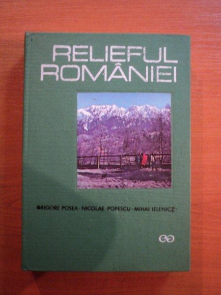 RELIEFUL ROMANIEI de GRIGORE POSEA , NICOLAE POPESCU , MIHAI IELENICZ , 1974 , PREZINTA HALOURI DE APA