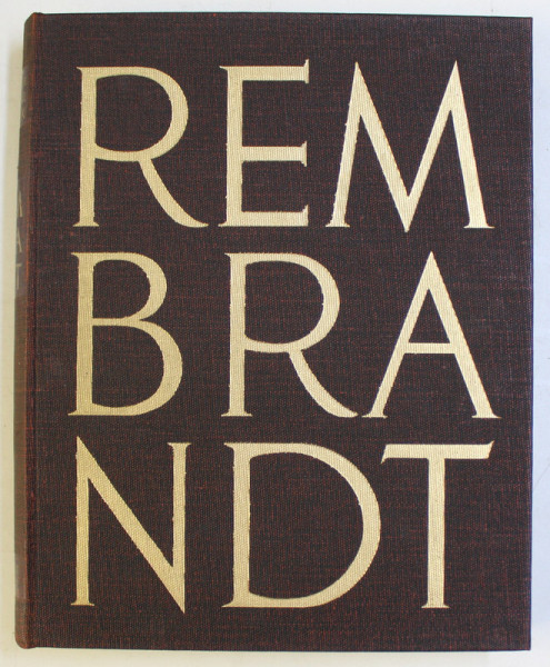 REMBRANDT par CLAUDE ROGER MARX , 1960 *ETUI