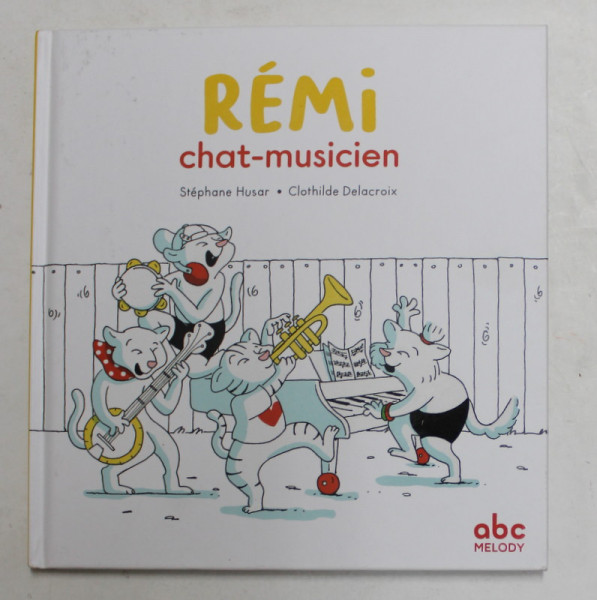 REMI , CHAT - MUSICIEN par STEPHANE HUSAR et CLOTHILDE DELACROIX , 2019