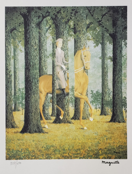 Rene Magritte (1898-1967) - El poder blanco, 1965
