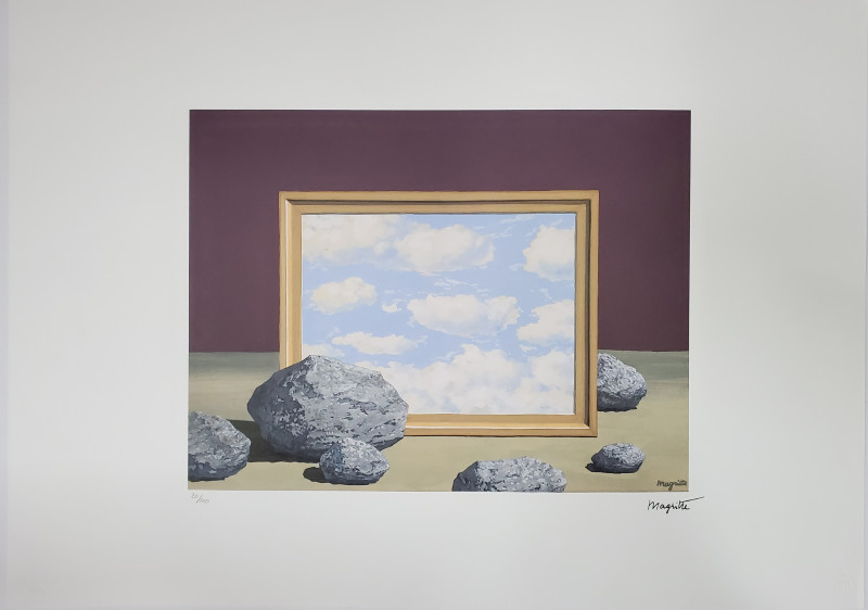 Rene Magritte (1898-1967) - Le grand maree, Litografie