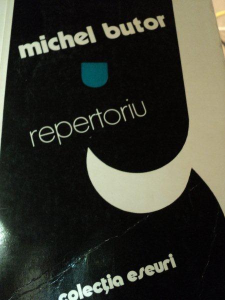 REPERTORIU-MICHEL BUTOR  BUCURESTI 1979