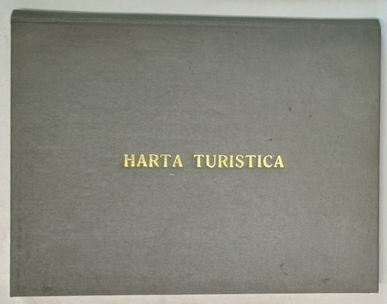 REPUBLICA SOCIALISTA ROMANIA , HARTA TURISTICA , SCARA 1 : 850.000 , ANII '70