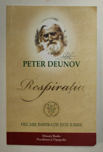 RESPIRATIA de PETER DEUNOV  - FIECARE INSPIRATIE ESTE IUBIRE , 2020