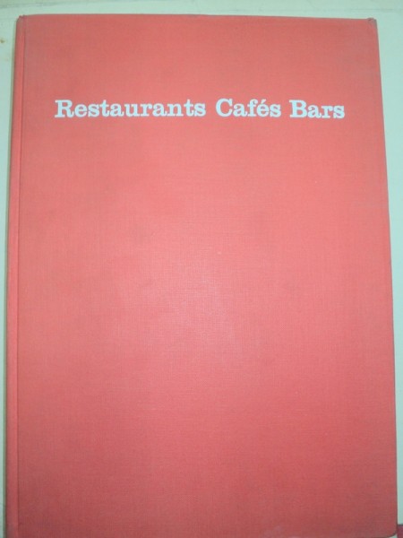 RESTAURANTS.CAFÉS.BARS-ALEXANDER KOCH  STUTTGART  1959
