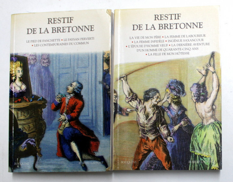 RESTIF DE LA BRETONNE ,  VOLUMELE I - II , 2002