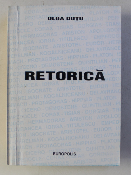 RETORICA de OLGA DUTU , 2000