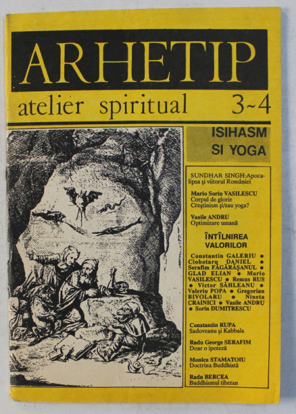 REVISTA ' ARHETIP '   - ATELIER SPIRITUAL , NUMAR SPECIAL 3 - 4