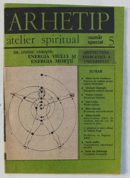 REVISTA ' ARHETIP '   - ATELIER SPIRITUAL , NUMAR SPECIAL 5