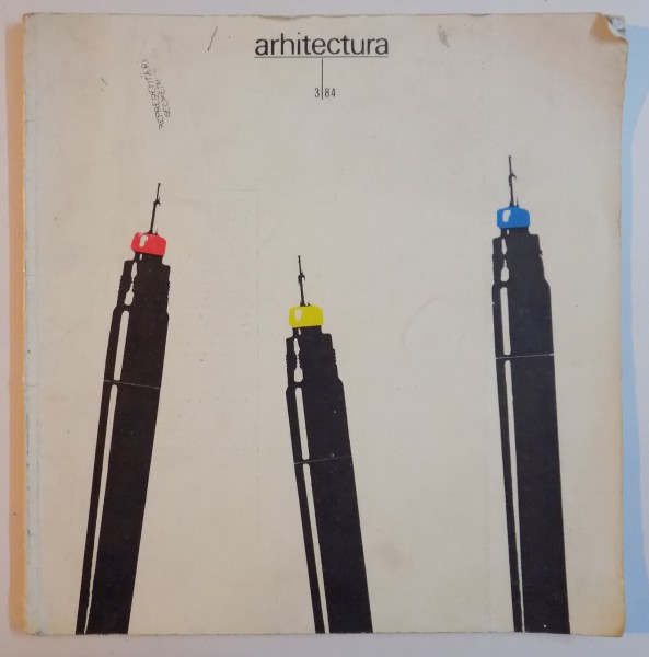 REVISTA ARHITECTURA , ANUL XXXII , NR.3 , FONDATA IN 1984