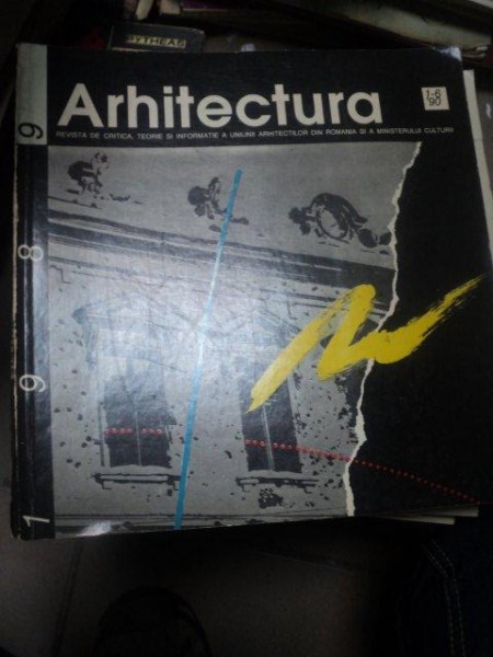 REVISTA ARHITECTURA , NR. 1 - 6 , 1989