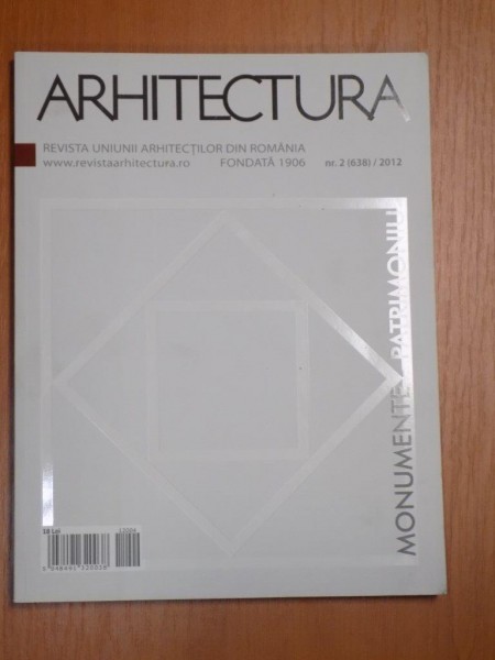 REVISTA ARHITECTURA, NR. 2 (638) / 2012