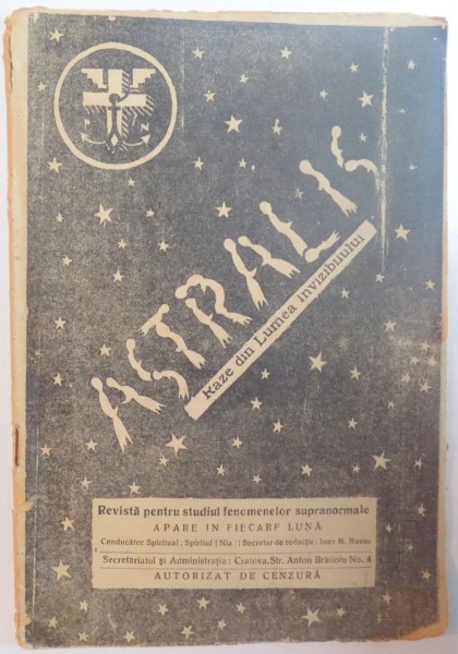 REVISTA ASTRALIS, ANUL VII, NR. 3, MARTIE 1938
