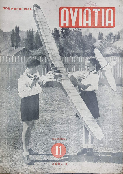 Revista 'Aviatia', Anul II, Nr. 11, Anul II, Noiembrie 1949