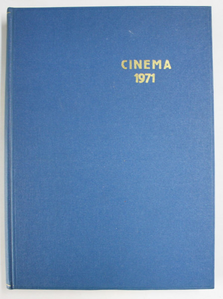 REVISTA CINEMA, ANUL IX, NR. 1-12  1971