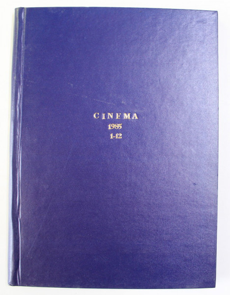 REVISTA ' CINEMA ' , COLEGAT DE 12  NUMERE , AN COMPLET , 1985
