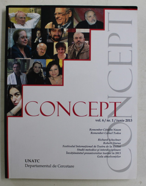 REVISTA CONCEPT , VOLUMUL 6 , NUMARUL 1 , IUNIE , 2013