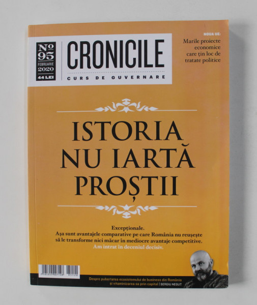 REVISTA CRONICILE ,  CURS DE GUVERNARE , NO . 95 , FEBRUARIE 2020