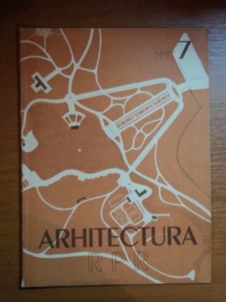 REVISTA DE ARHITECTURA RPR , NR 7 , 1957