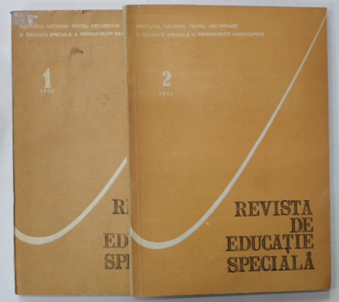 REVISTA DE EDUCATIE SPECIALA , NR. 1si 2 , 1992
