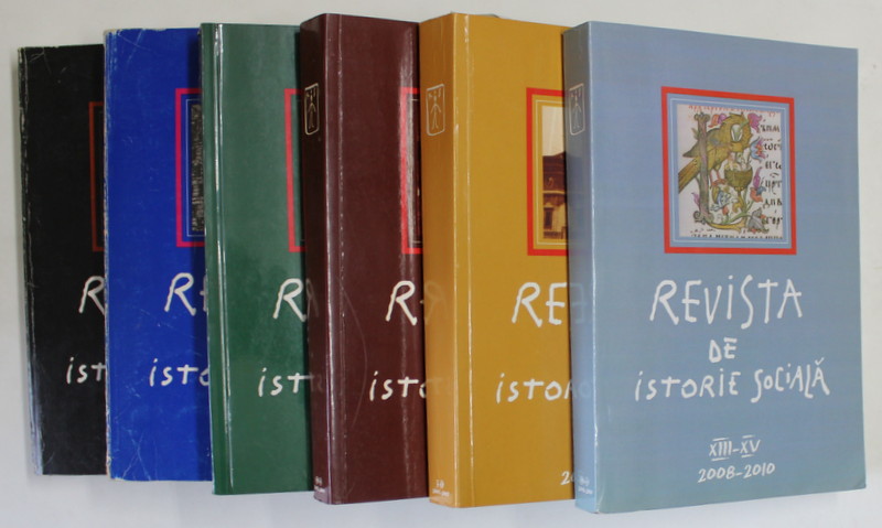 REVISTA DE ISTORIE SOCIALA , SET DE 6 VOLUME , 1996 - 2010