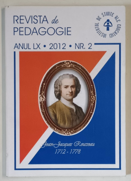 REVISTA DE PEDAGOGIE , ANUL LX , NUMARUL 2 , 2012
