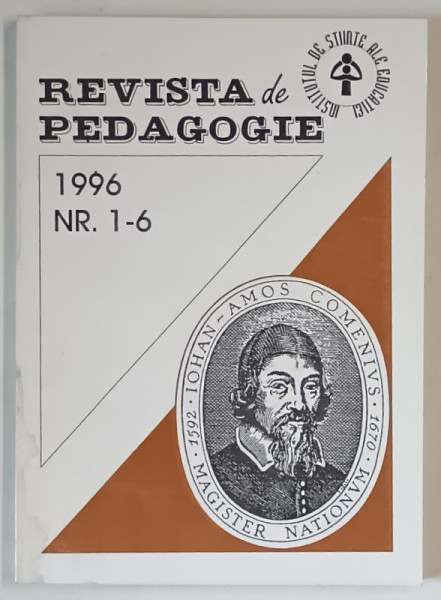 REVISTA DE PEDAGOGIE , ANUL XLV , NUMERELE 1 - 6 , 1996
