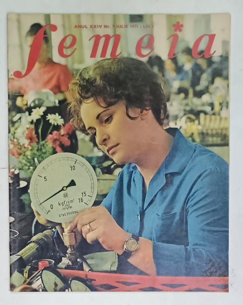 REVISTA ' FEMEIA ' NR. 7 , 1971