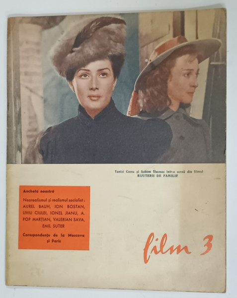 REVISTA ' FILM ' , REVISTA A DIRECTIEI GENERALE A CINEMATOGRAFIEI ..., NR. 3 , 1958