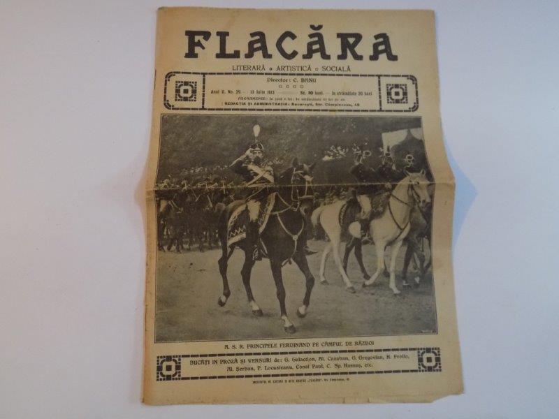 REVISTA FLACARA, ANUL II, NR. 39, 13 IULIE 1913
