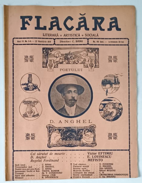 REVISTA FLACARA , ANUL IV , NR. 5-6 , 22 NOIEMBRIE 1914